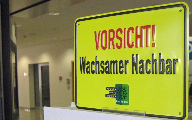 Aufruf zur Wachsamkeit.