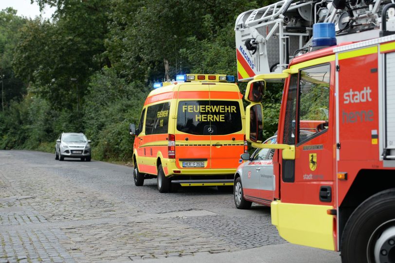 Einsatz für die BF und das SEK an der Herner Straße.