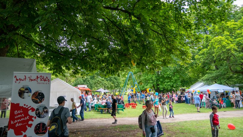 Mehr als 70 Veranstaltungen gibt es bis Donnerstag, 22. Juni 2023 - das Kinderfest im Schlosspark ist eine davon.