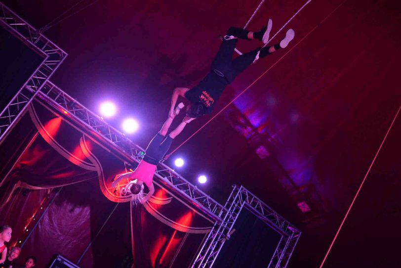 Zirkus Projektwoche an der Kolibri Schule.