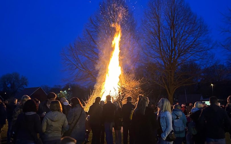 Der Kleingartenverein Herner Mark entzündet wieder sein Osterfeuer.