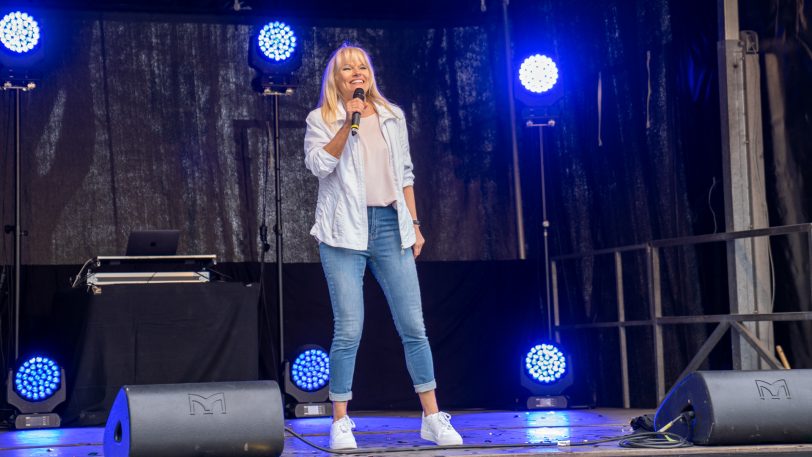 Die Ostershow vom Gospelprojekt Ruhr im Autokino