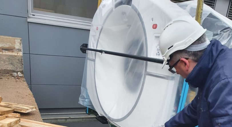 PET-CT Einbringung.