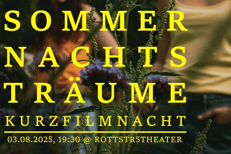 Am Sonntag, 3. August 2025, lädt das Rottstr5Theater Bochum zur Kurzfilmnacht von lokalen Filmemachern aus dem Ruhrgebiet ein.
