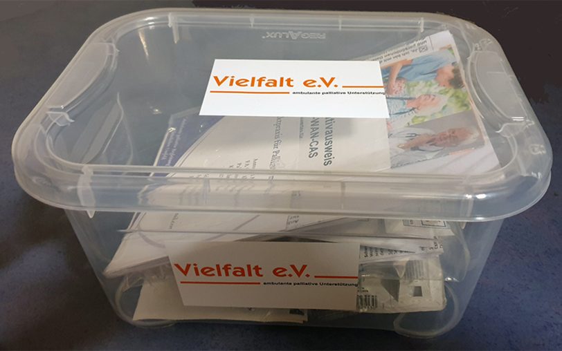 Die palliative Notfallbox von Vielfalt e.V.