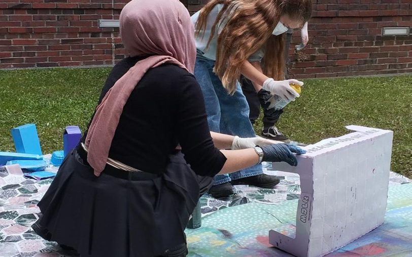 Die jungen Künstler waren zwischen acht und zwöf Jahre alt.