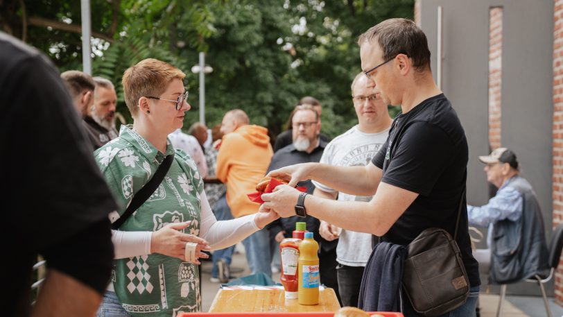 Benefiztag an der Künstlerzeche Unser Fritz mit der Vorstellung der neuen "Bühne Unser Fritz", ein freies Theaterprojekt.