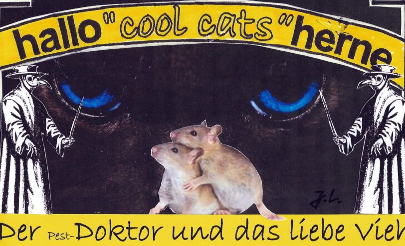 cool cats gehen zur Pest-Ausstellung.