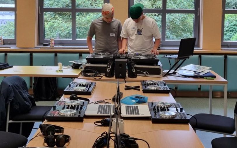 Im Pluto steht der Abschluss des Hip-Hop-Camps