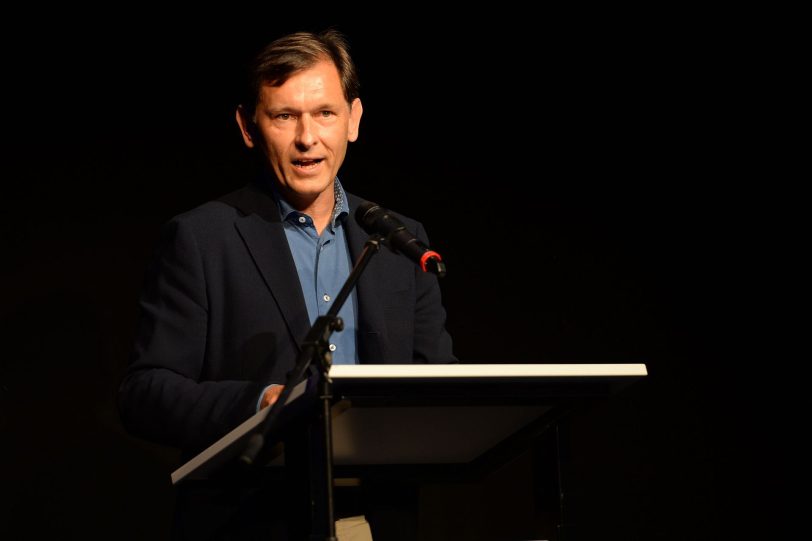 Dr. Frank Dudda sprach zu den geladenen Gästen.