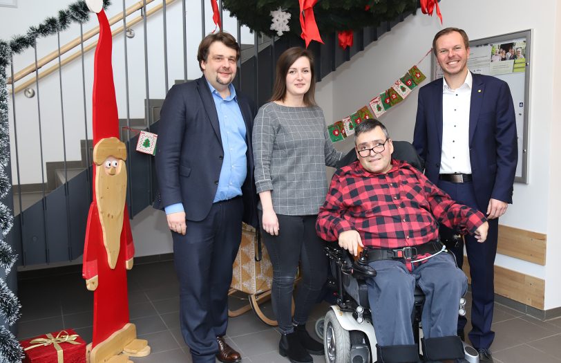 Dennis Radtke, Aileen Brauckhoff, Muharrem Saygün und Matthias Jacobstroer.