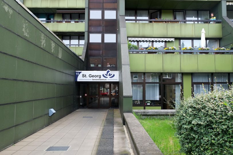 Das Seniorenzentrum St. Georg an der Wörthstraße.