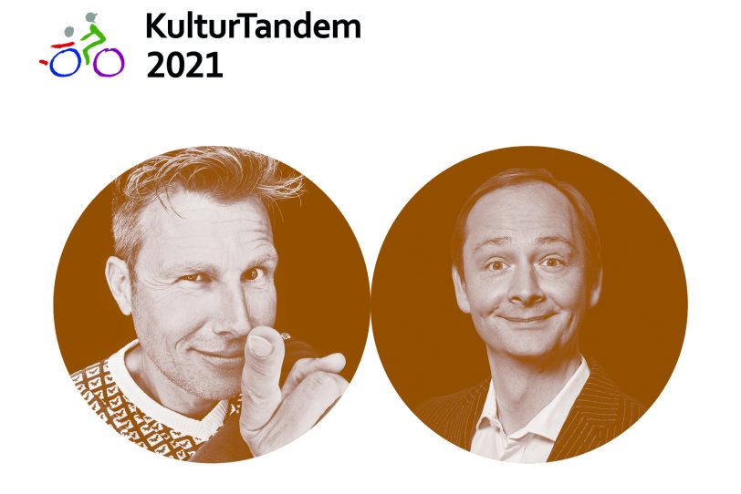 KulturTandem: „Zwei Männer, drei Arme, ein Tandem“. Martin Fromme und Christoph Reuter.