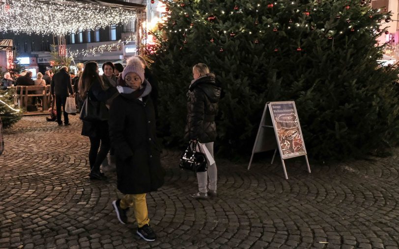 Bei der Eröffnung des Herner Weihnachtsmarktes 2017.