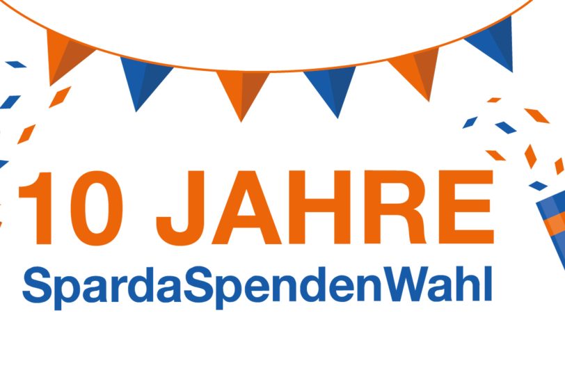 Die SpardaSpendenWahl wird zehn Jahre.
