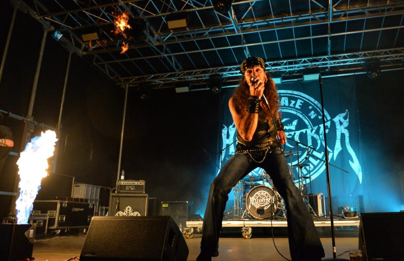 Helldecker beim Rock Spektakulum am Stennert.