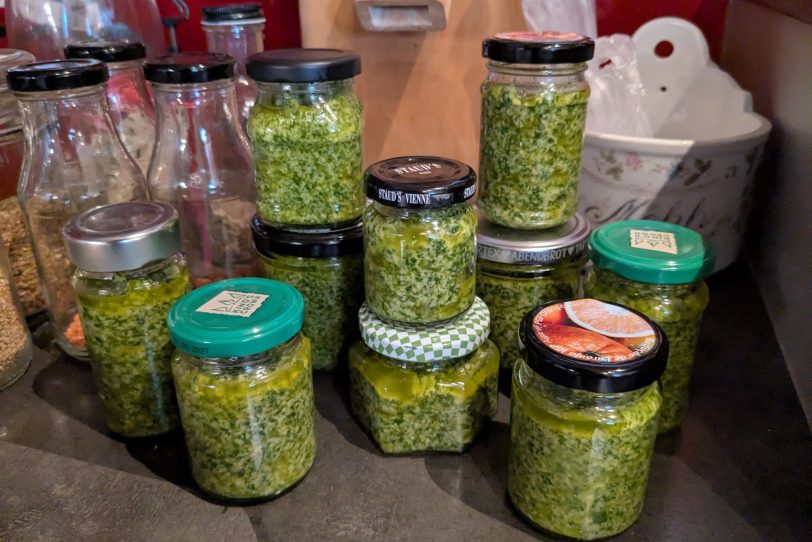 Eingemachtes, Pesto – vhs-Kursus zeigt wie es geht.