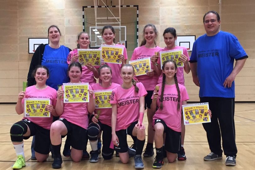 Regionalliga-Meister 2017: die Ruhrpott Baskets U15 weiblich.