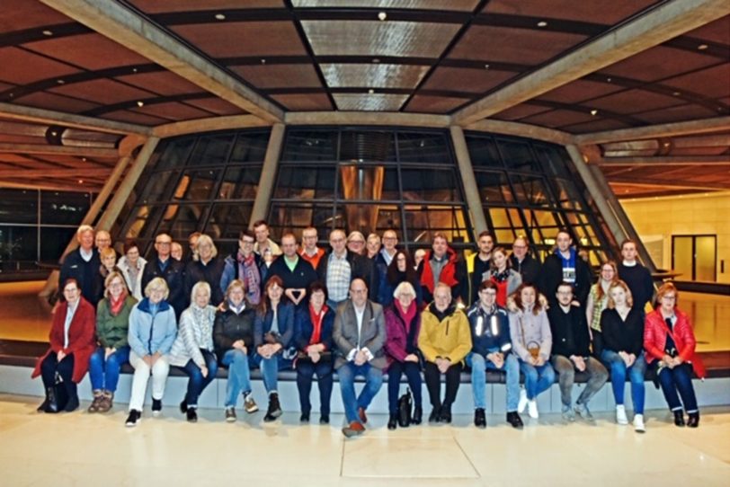 Zu Besuch in Berlin.