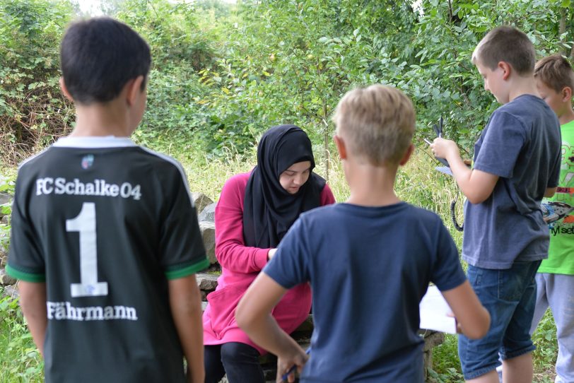 Klimaralley der Grundschule Pantringshof.