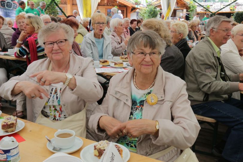 Senioren-Nachmittag auf Crange am 10. August 2017.