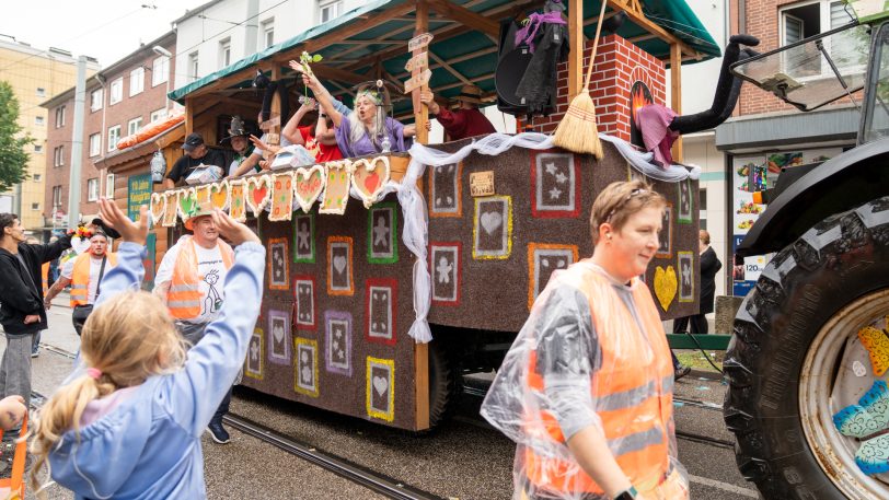 Festumzug Cranger Kirmes 2025.