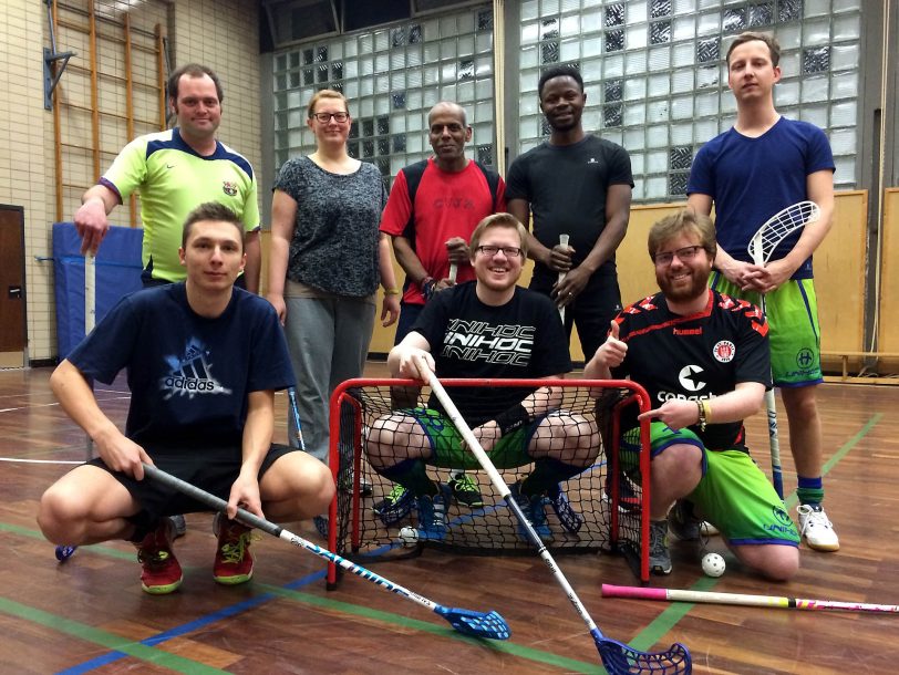 Das Floorballteam des CVJM (Archiv-Foto).
