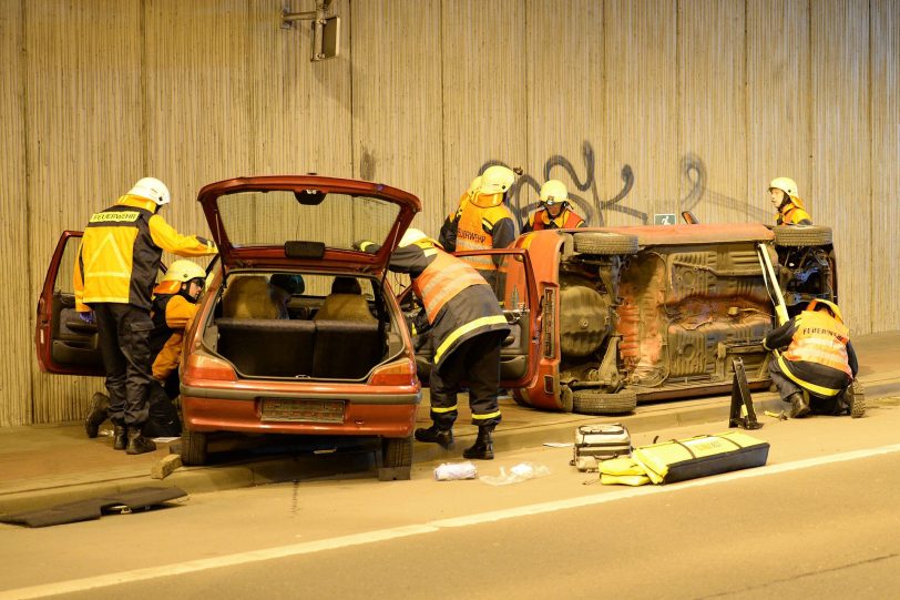 Tunnelübung im B226-Tunnel / Dorstener Straße