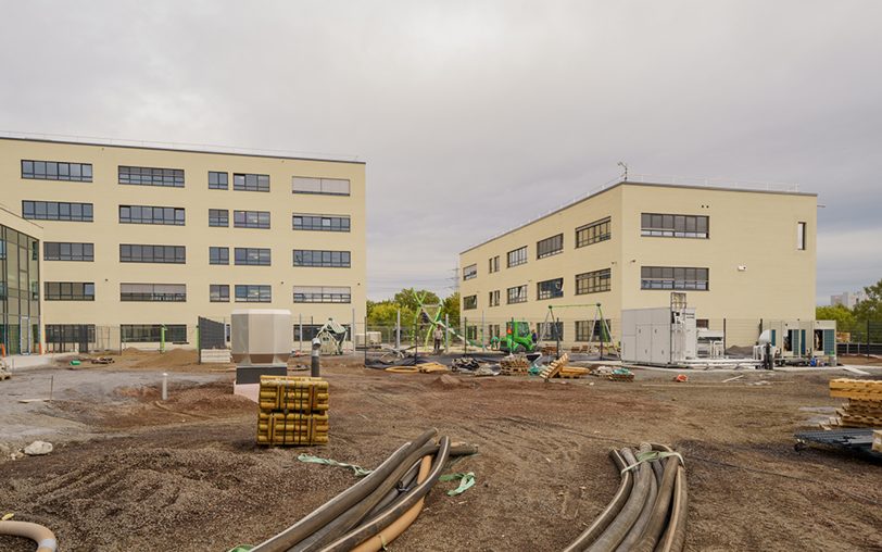 In diesen beiden Gebäuden ist die Förderschule Forellstraße nun untergebracht.