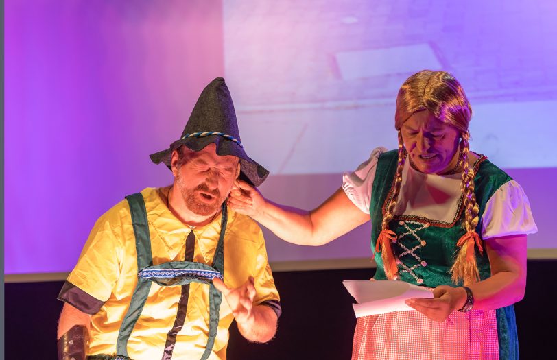 Die Theatergruppe der Zeppelinstraße feiert fünfjähriges Jubiläum.