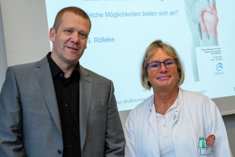 Dr. Guido Rölleke und Eva Hoffmann.