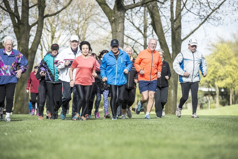 Seit Freitag (20.4.2018) treffen sich wieder Sportler zum Lauftreff ins Grüne.