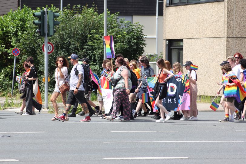 Christopher Street Day (CSD) in Herne am Samstag (18.6.2022).