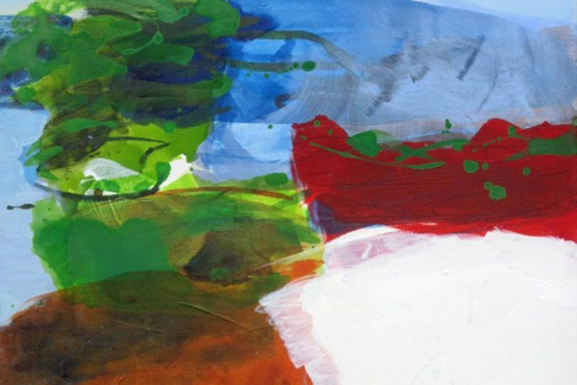 Acrylgemäde von Doris Brück.