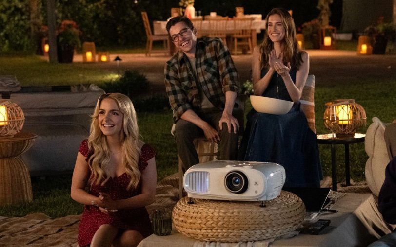 McKenna Grace (li.) als Clara, Dave Franco (Mitte) als Jonah und Allison Williams als Morgan Grant in