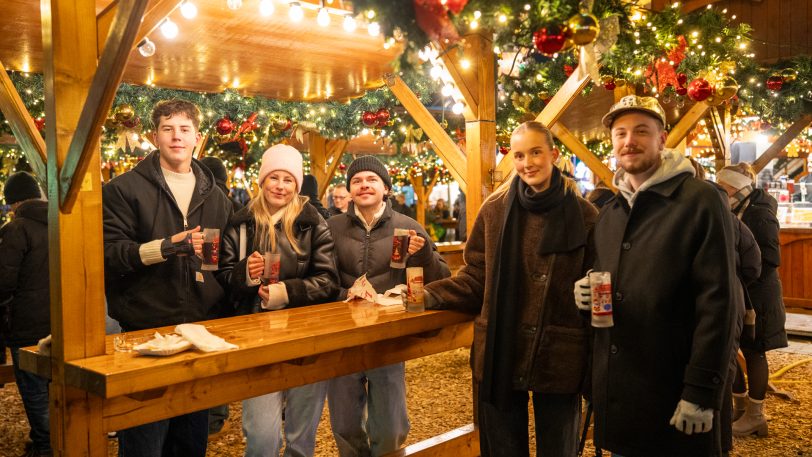 Auch beim Gysenberger Weihnachtsmarkt kommen die Menschen zusammen.