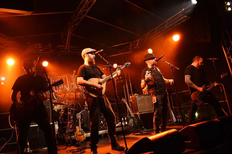 The Rumjacks bei Folk und Rock im Schlosshof