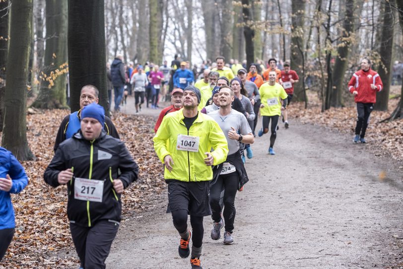 Der 41. Herner Silvesterlauf im Gysenberg.
