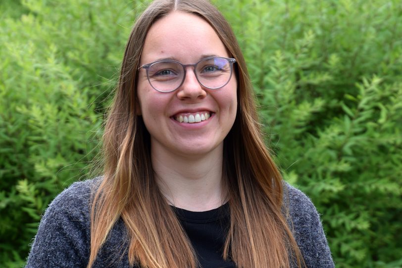 Anna Hopfe berät Betroffene von Menschenhandel