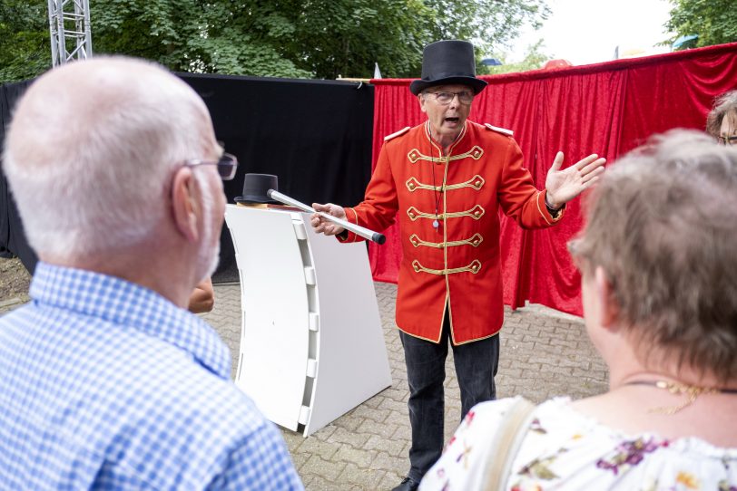 „Kuriosum“: Nachmittagsvorstellung beim Familiencircus Schnick-Schnack in Herne (NW), am Donnerstag (20.06.2019).