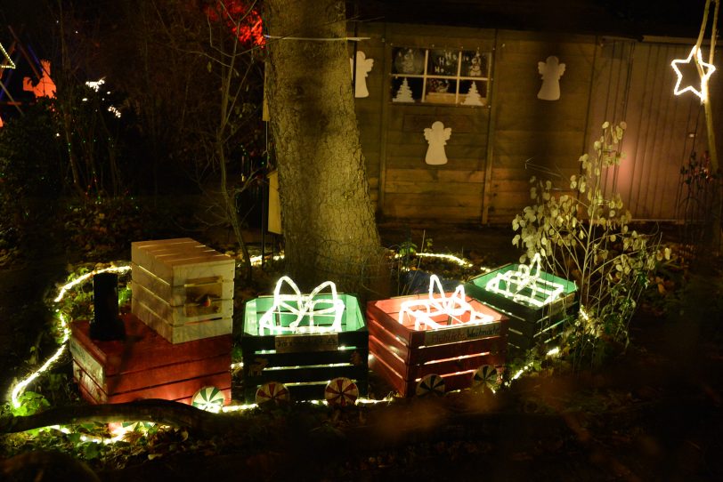 Weihnachtsbeleuchtung 2020 in Herne.