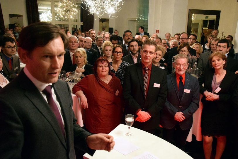Dr. Frank Dudda beim SPD-Neujahrsempfang am 14.1.2015 im Parkhaus.