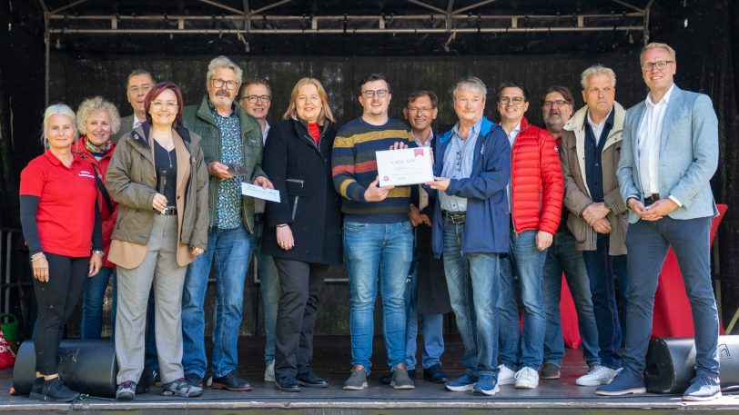 Die Bundesarbeitsministerin Bärbel Bas war der politische Stargast beim SPD-Familienfest am Sonntag (25.5.2025) im Park von Schloss Strünkede.