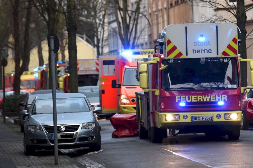 Brand Hochbunker Karlstraße