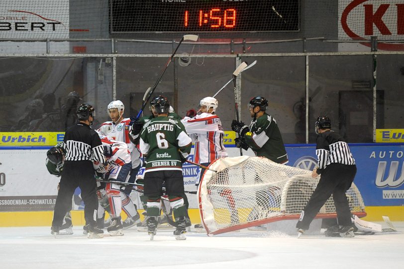 HEV gegen Hannover Indians.