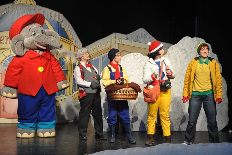 Benjamin Blümchen ist mit einem Theaterstück im Kulturzentrum zu Gast.