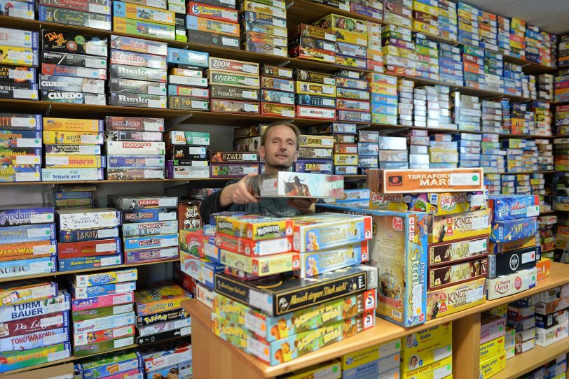 Karsten Höger im Spielezentrum Herne.