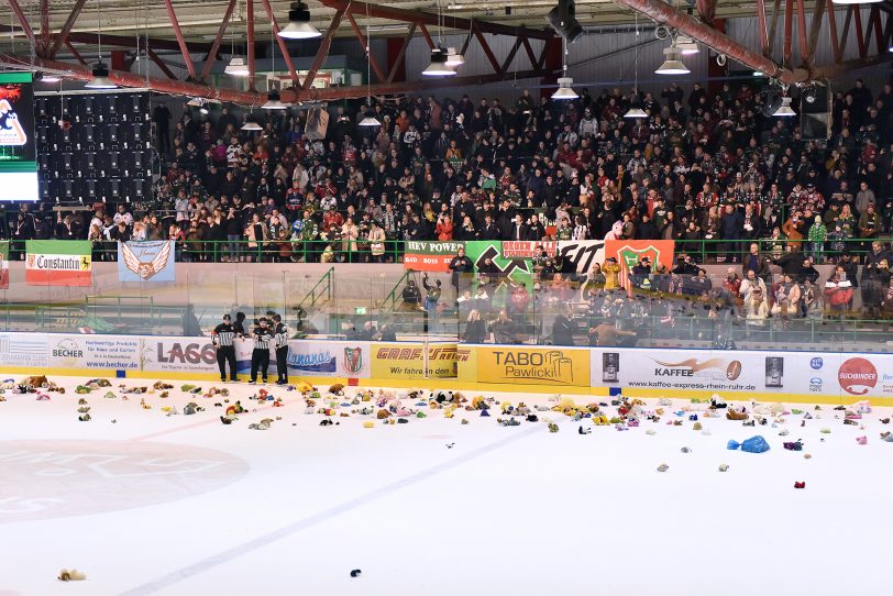 Herner EV geben Rostock Piranhas 4:3.