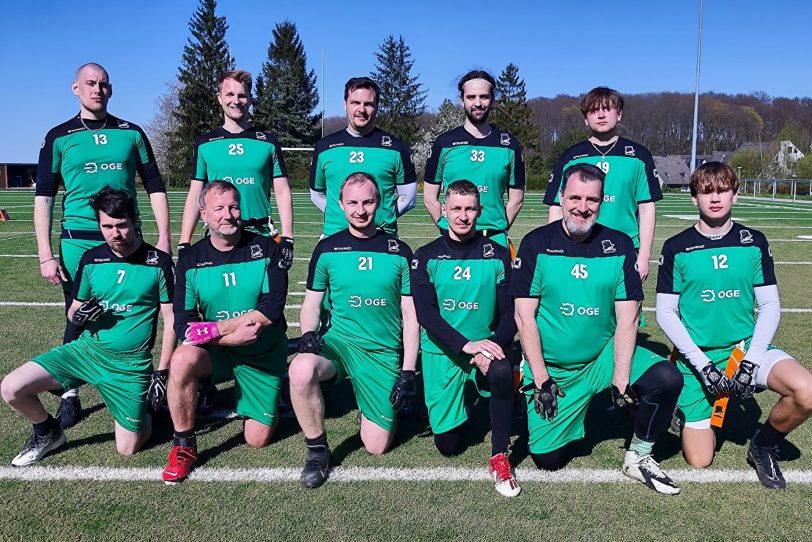 Das 1. offizielle Flag Football-Turnier wird am Sonntag, 29. Juni 2025, in Holsterhausen ausgetragen.