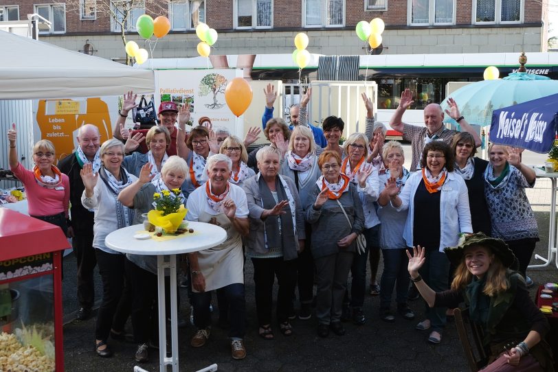 Beim Welthospiztag.